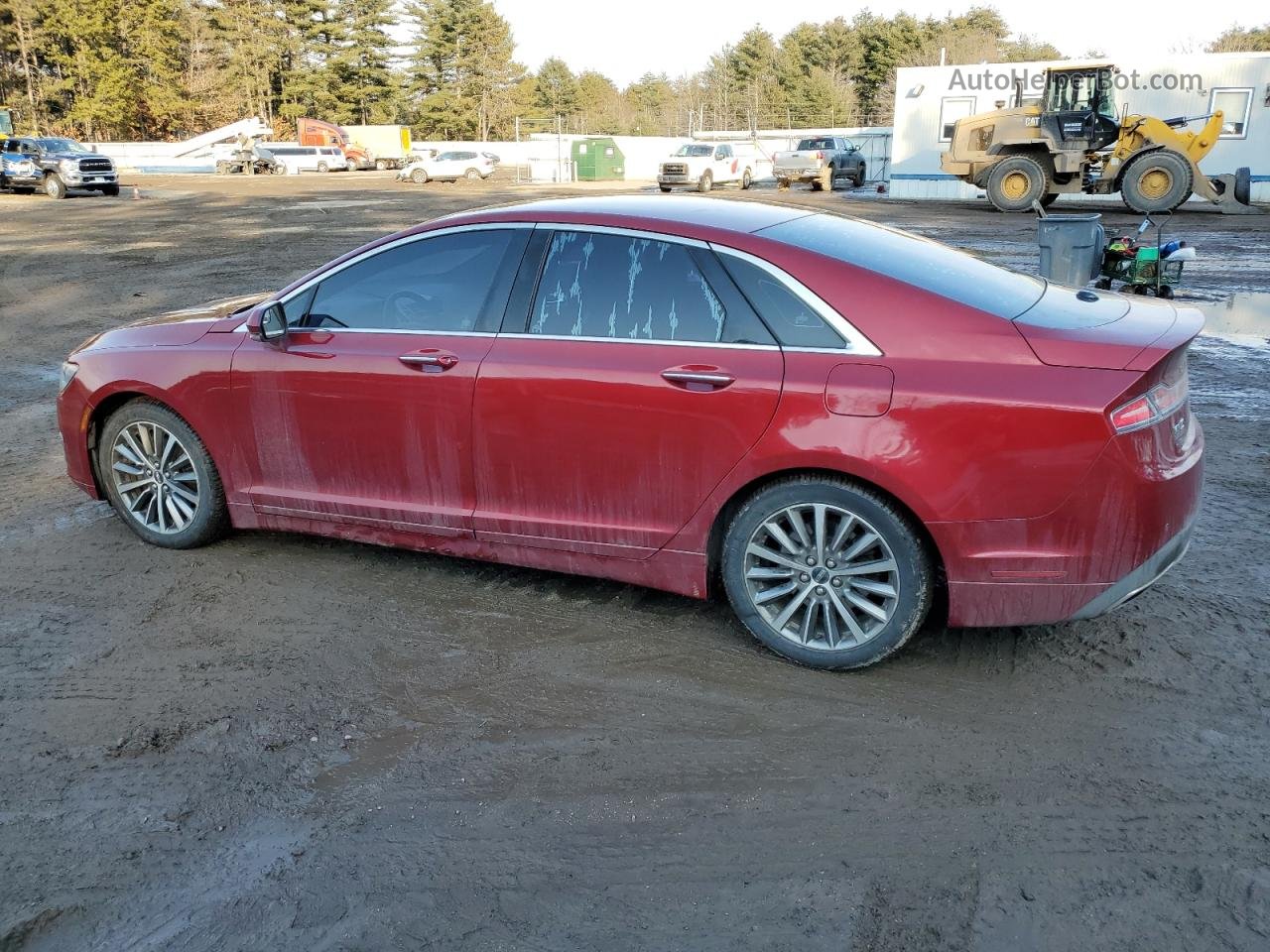 2017 Lincoln Mkz Select Red vin: 3LN6L5C95HR614686