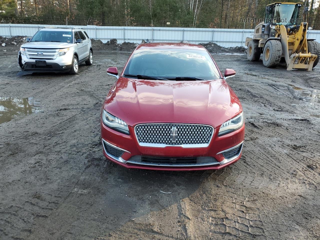 2017 Lincoln Mkz Select Red vin: 3LN6L5C95HR614686