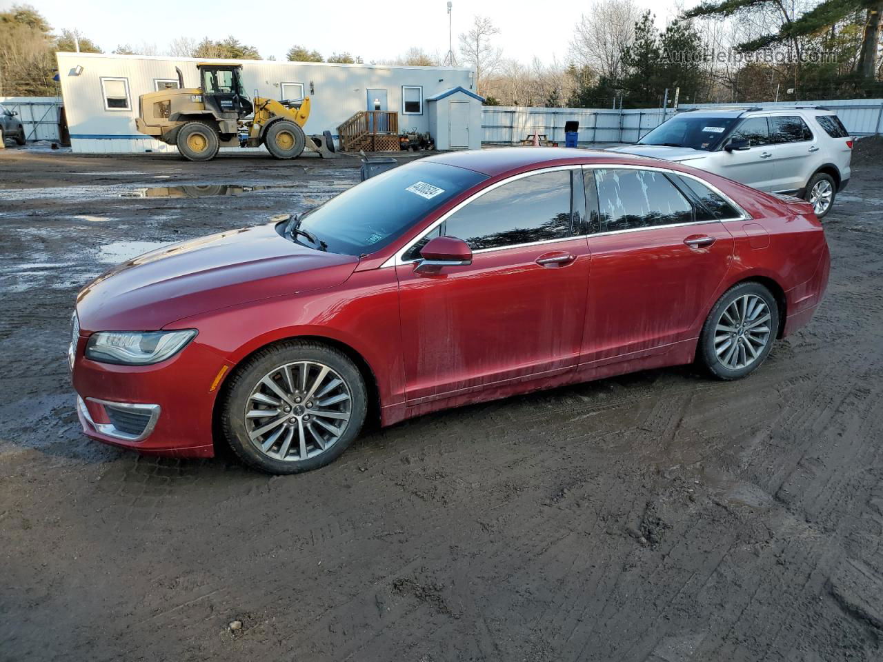 2017 Lincoln Mkz Select Красный vin: 3LN6L5C95HR614686