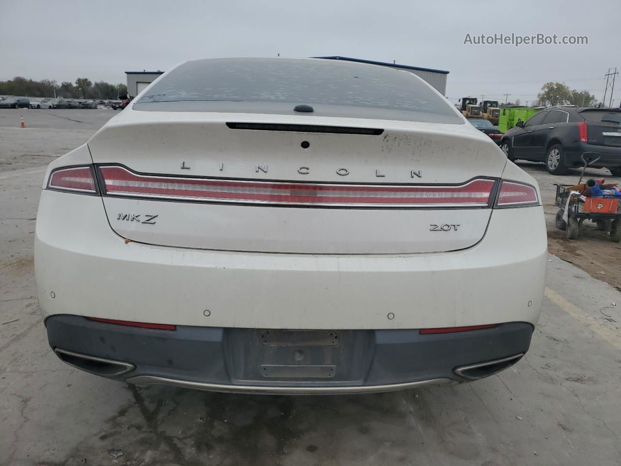 2017 Lincoln Mkz Select Белый vin: 3LN6L5C95HR655643