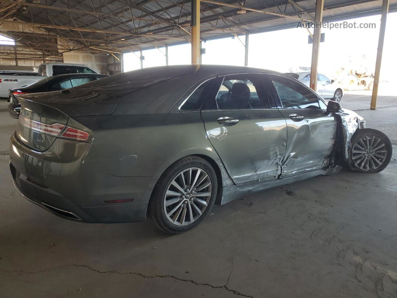 2017 Lincoln Mkz Select Gray vin: 3LN6L5C96HR603289