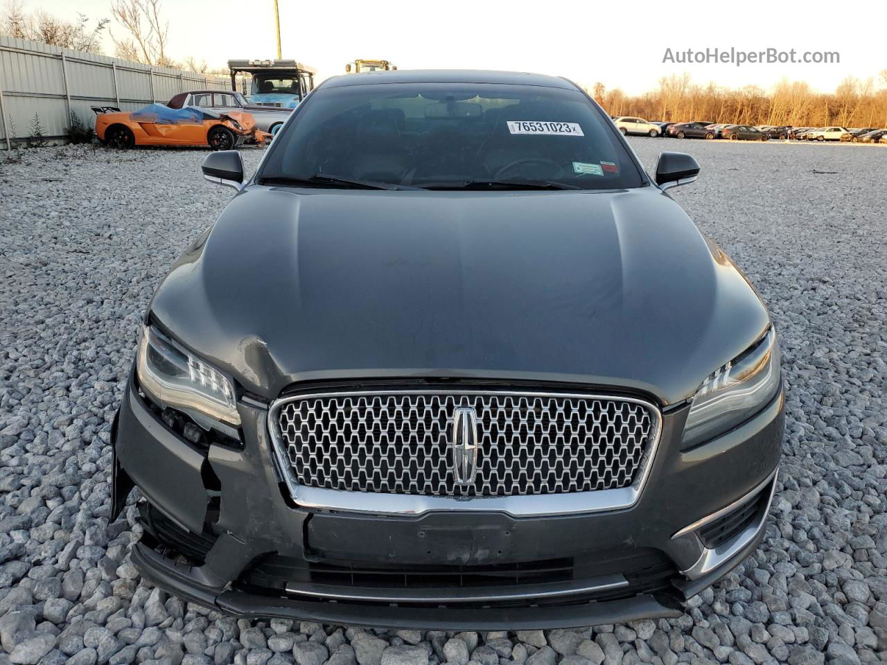 2017 Lincoln Mkz Select Серый vin: 3LN6L5C96HR641783