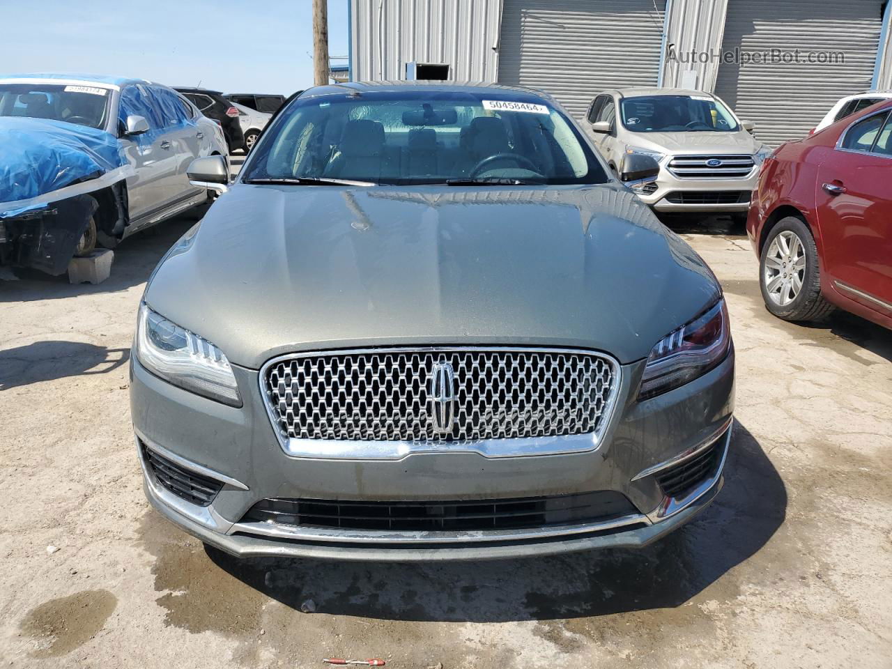 2017 Lincoln Mkz Select Gray vin: 3LN6L5C96HR657112