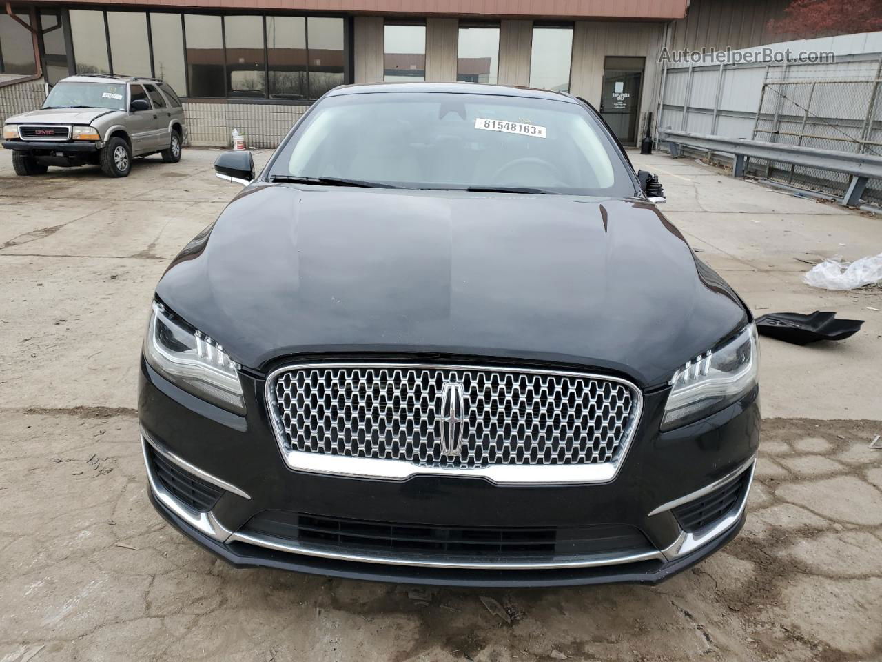 2017 Lincoln Mkz Select Черный vin: 3LN6L5C96HR663380