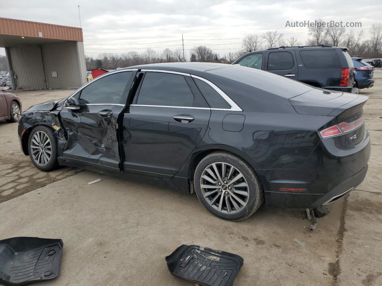 2017 Lincoln Mkz Select Черный vin: 3LN6L5C96HR663380