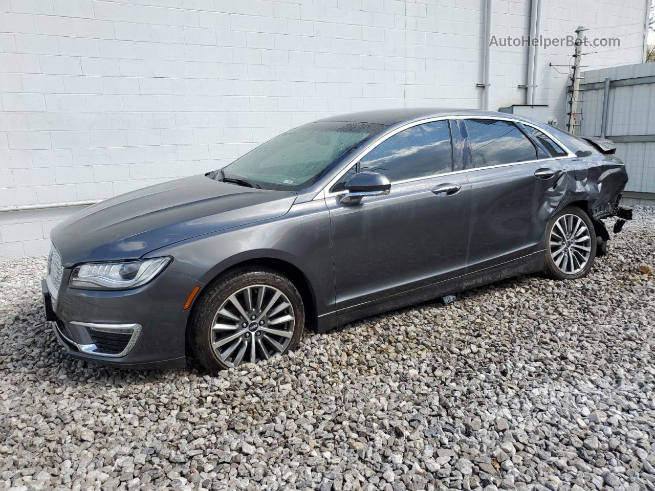 2017 Lincoln Mkz Select Charcoal vin: 3LN6L5C98HR600720