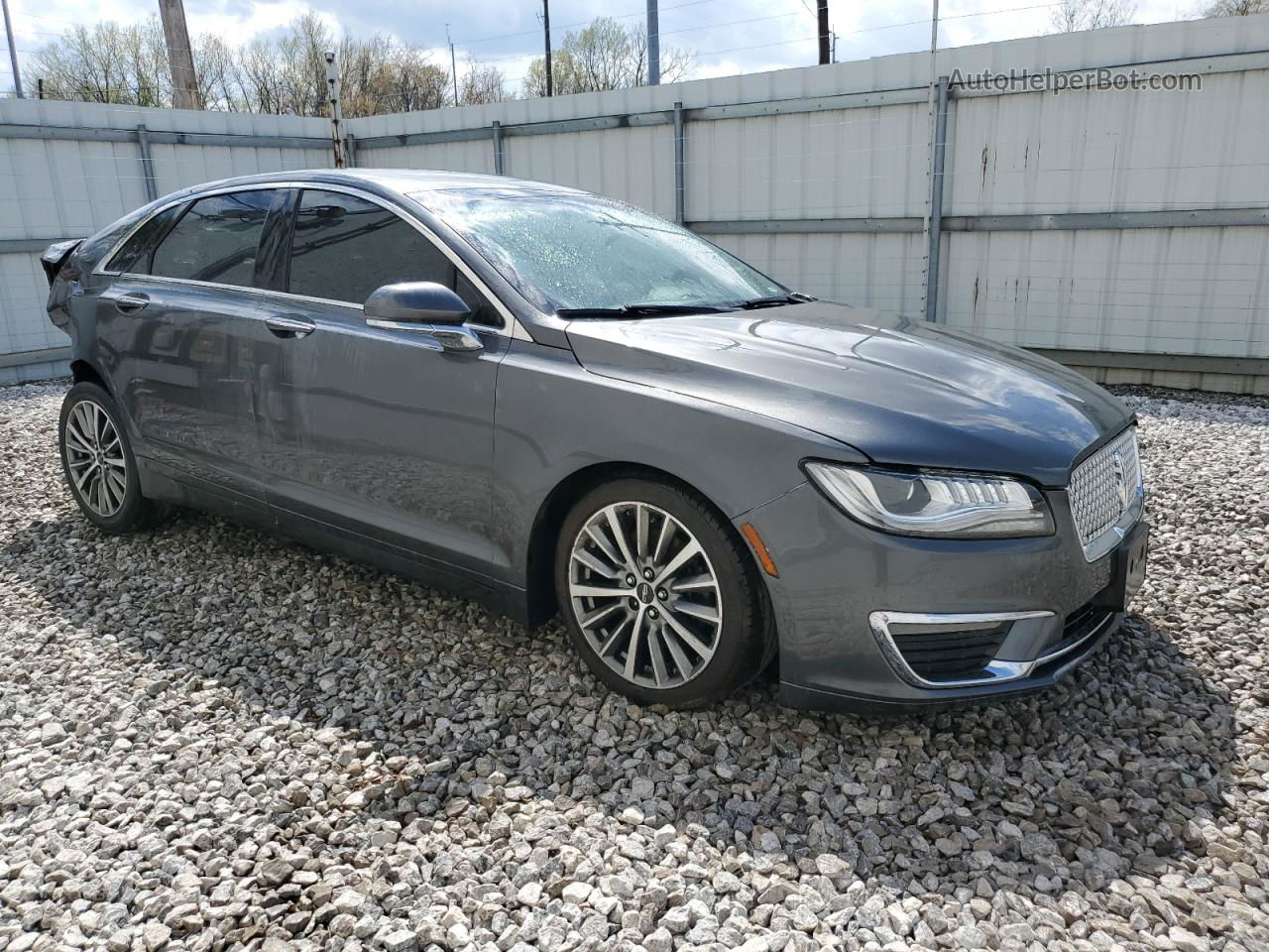 2017 Lincoln Mkz Select Charcoal vin: 3LN6L5C98HR600720