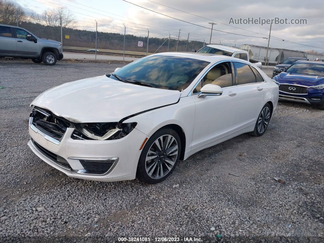 2017 Lincoln Mkz Select Белый vin: 3LN6L5C98HR614813