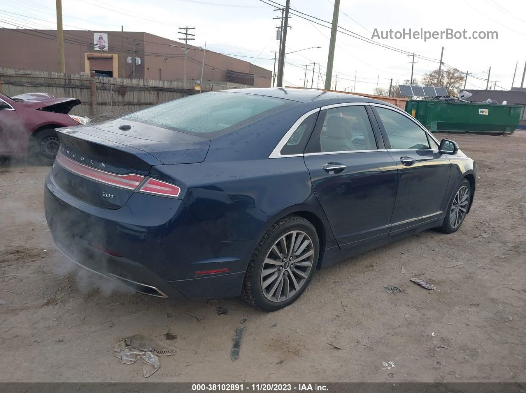 2017 Lincoln Mkz Select Blue vin: 3LN6L5C99HR615176