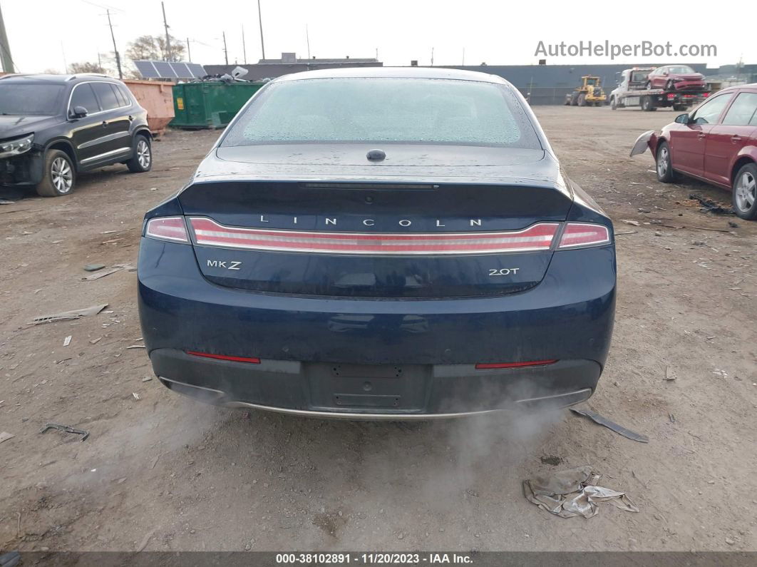 2017 Lincoln Mkz Select Blue vin: 3LN6L5C99HR615176