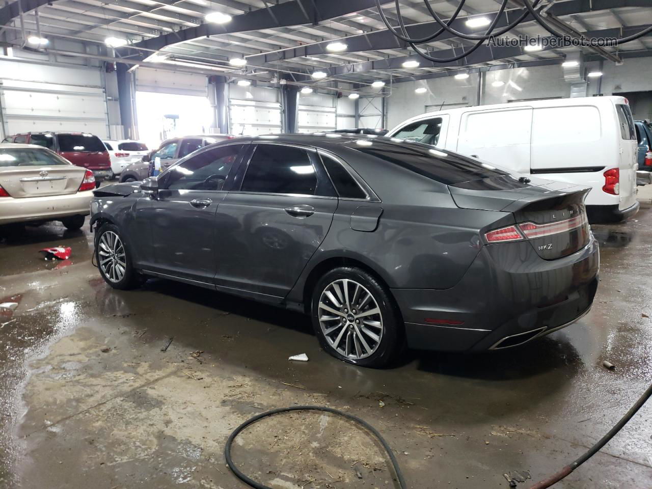 2017 Lincoln Mkz Select Gray vin: 3LN6L5C99HR624394