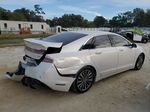 2017 Lincoln Mkz Select White vin: 3LN6L5C99HR637632