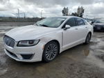 2017 Lincoln Mkz Select White vin: 3LN6L5C99HR648274