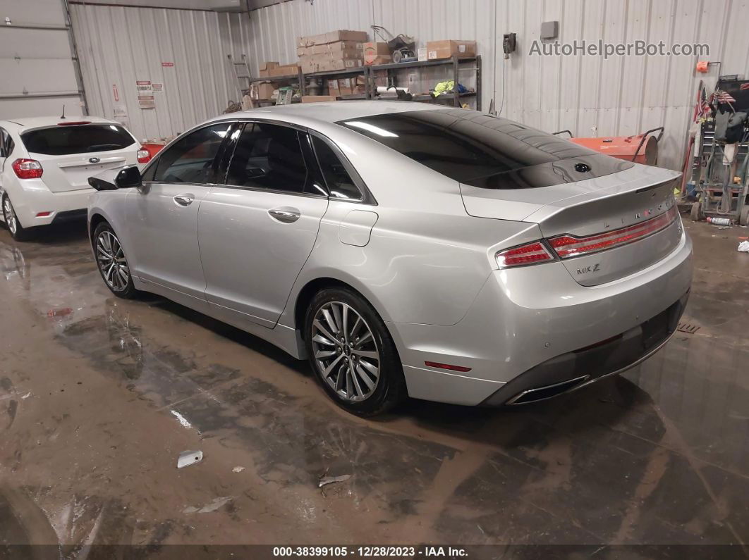 2017 Lincoln Mkz Select Silver vin: 3LN6L5CC4HR614691