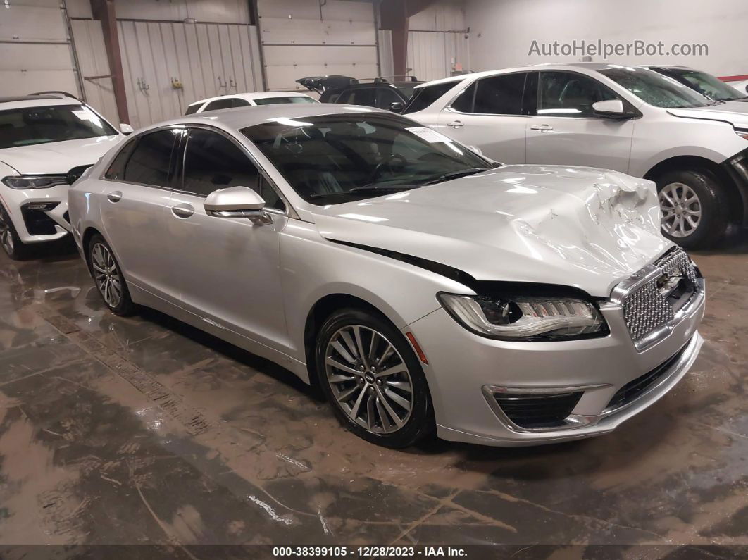 2017 Lincoln Mkz Select Silver vin: 3LN6L5CC4HR614691