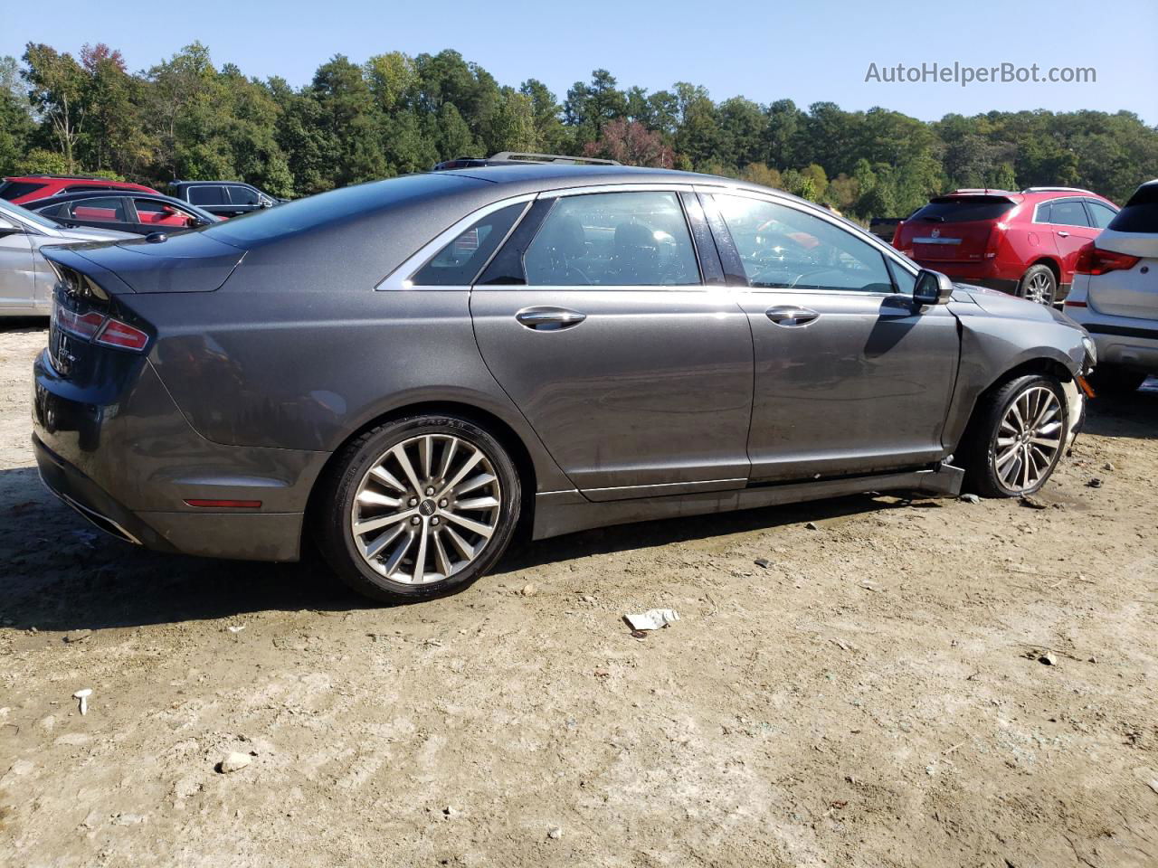 2017 Lincoln Mkz Select Угольный vin: 3LN6L5D91HR602131