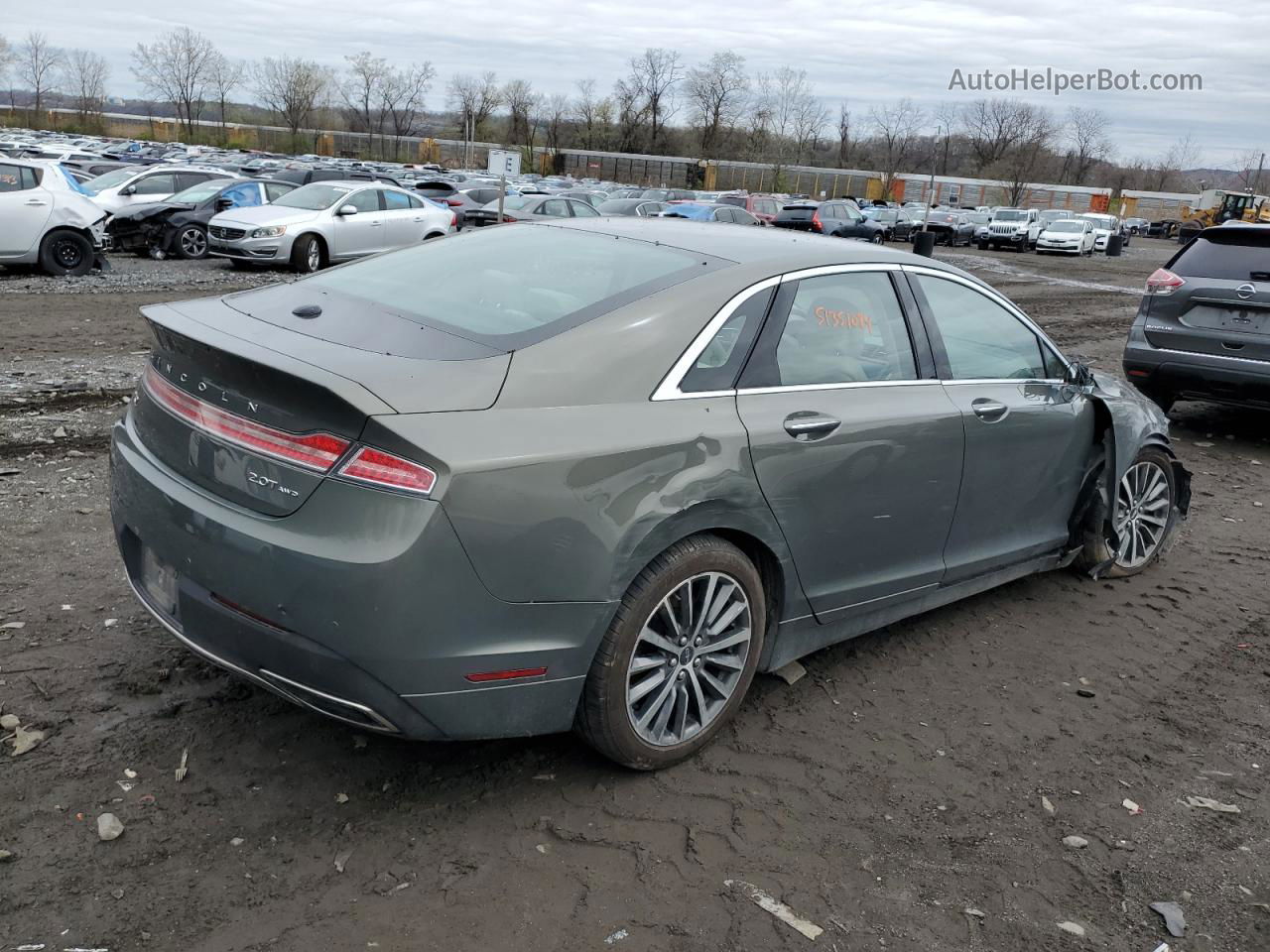 2017 Lincoln Mkz Select Gray vin: 3LN6L5D91HR643911