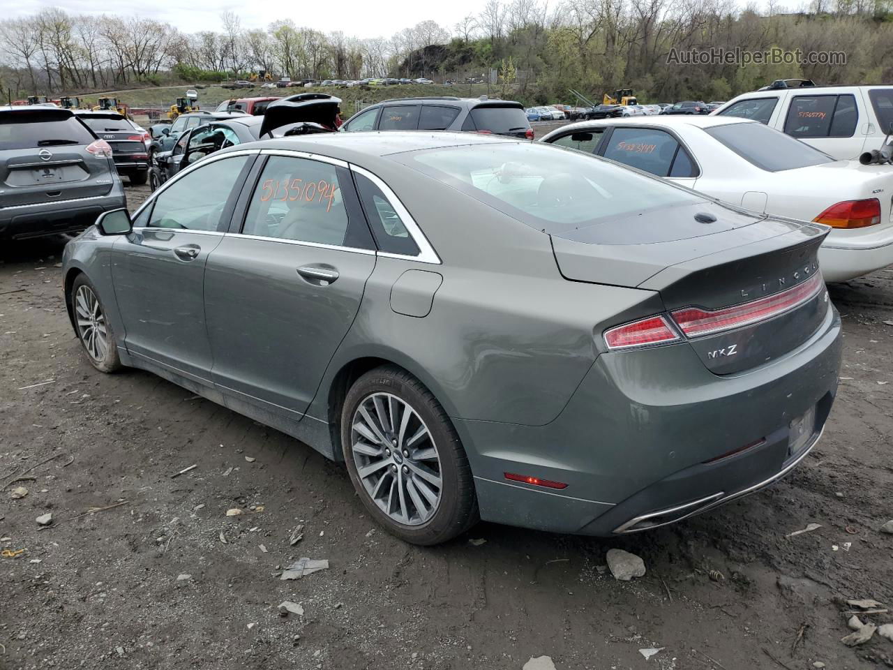 2017 Lincoln Mkz Select Gray vin: 3LN6L5D91HR643911