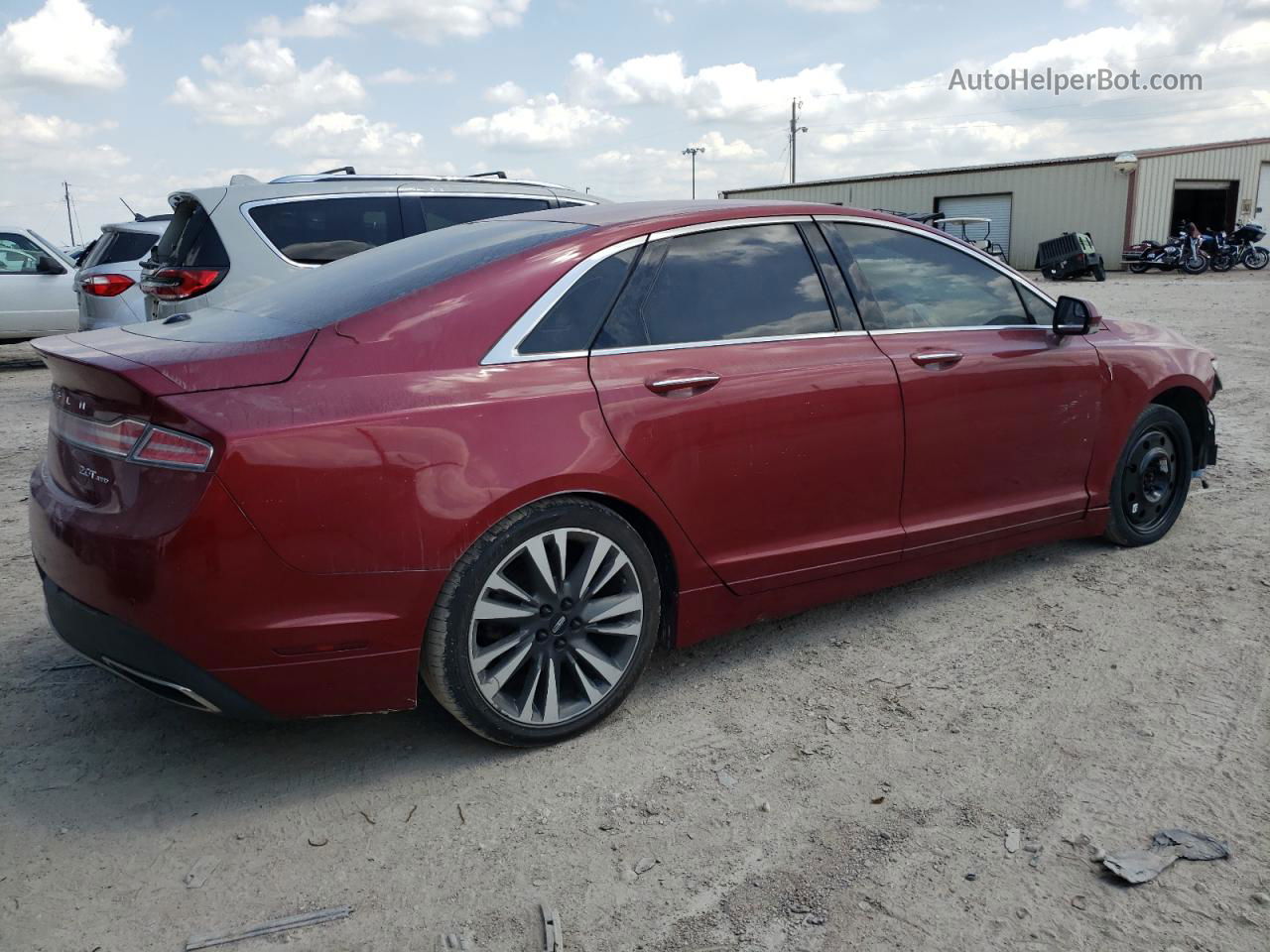 2017 Lincoln Mkz Select Red vin: 3LN6L5D92HR665139