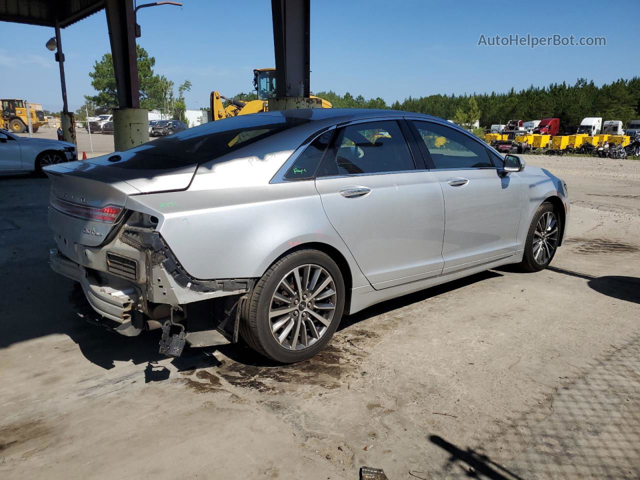 2017 Lincoln Mkz Select Silver vin: 3LN6L5D94HR614418