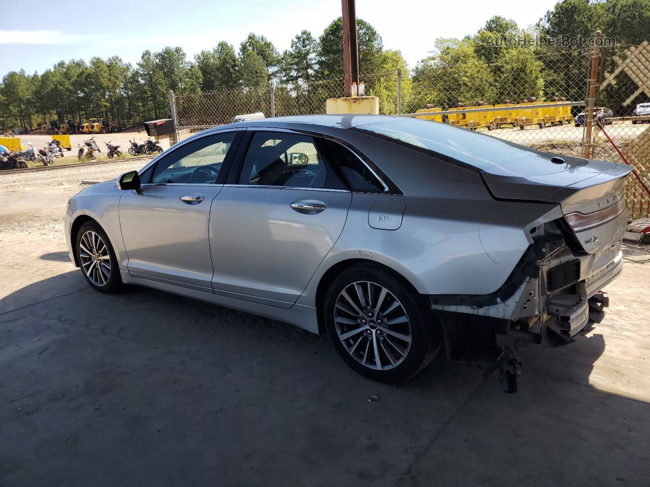 2017 Lincoln Mkz Select Silver vin: 3LN6L5D94HR614418