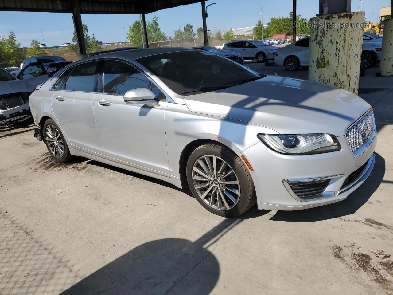 2017 Lincoln Mkz Select Silver vin: 3LN6L5D94HR614418