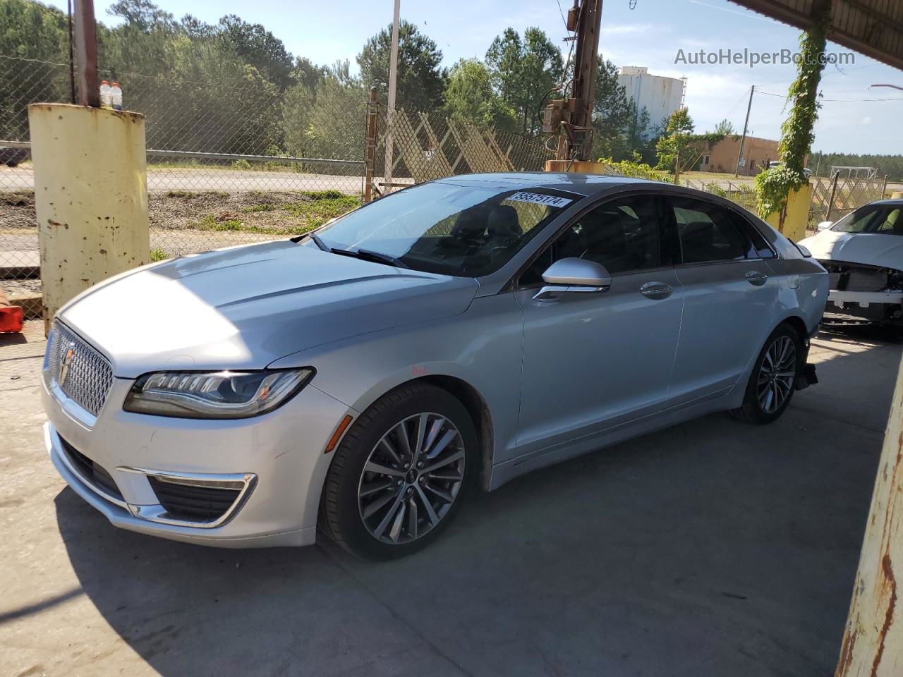 2017 Lincoln Mkz Select Silver vin: 3LN6L5D94HR614418