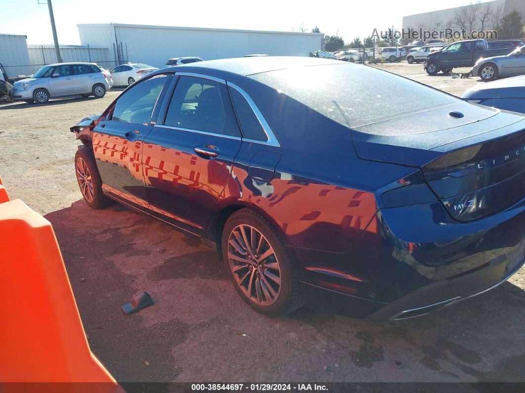 2017 Lincoln Mkz Select Blue vin: 3LN6L5D94HR657656