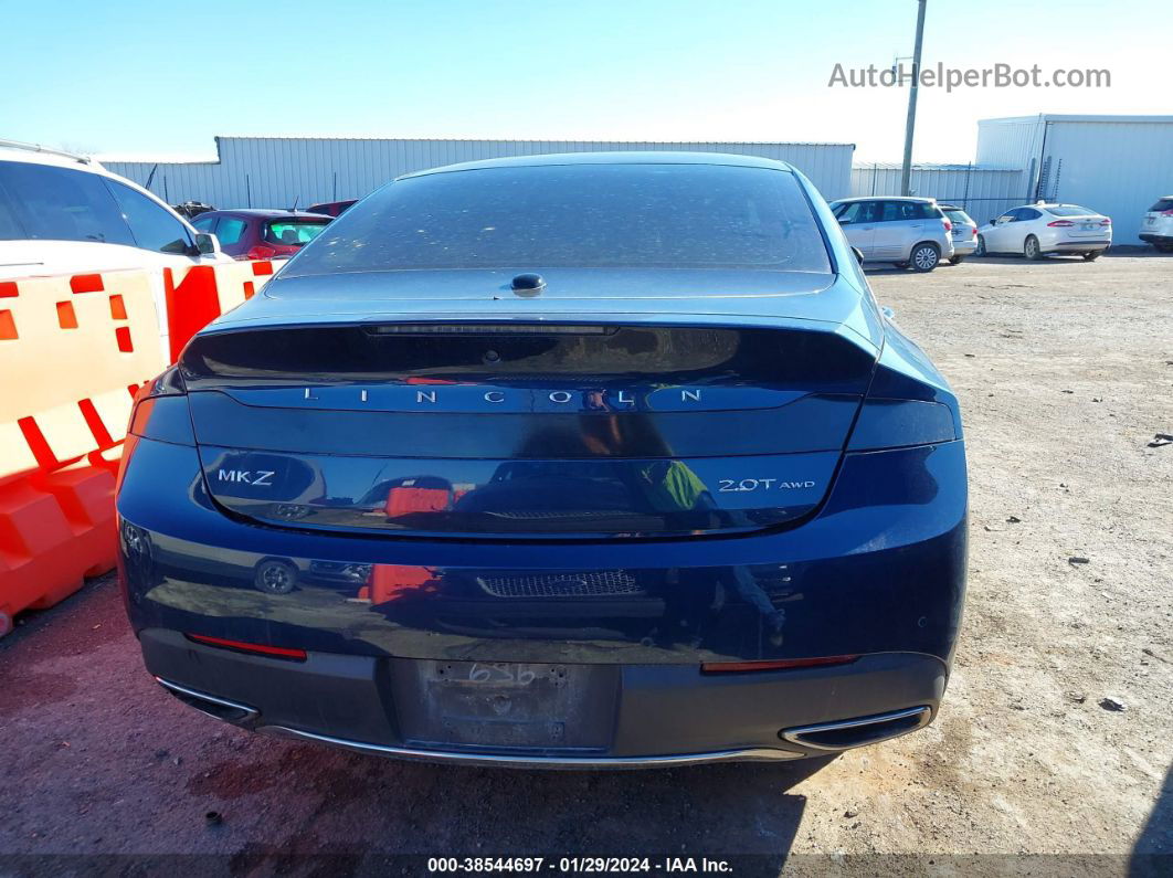 2017 Lincoln Mkz Select Blue vin: 3LN6L5D94HR657656