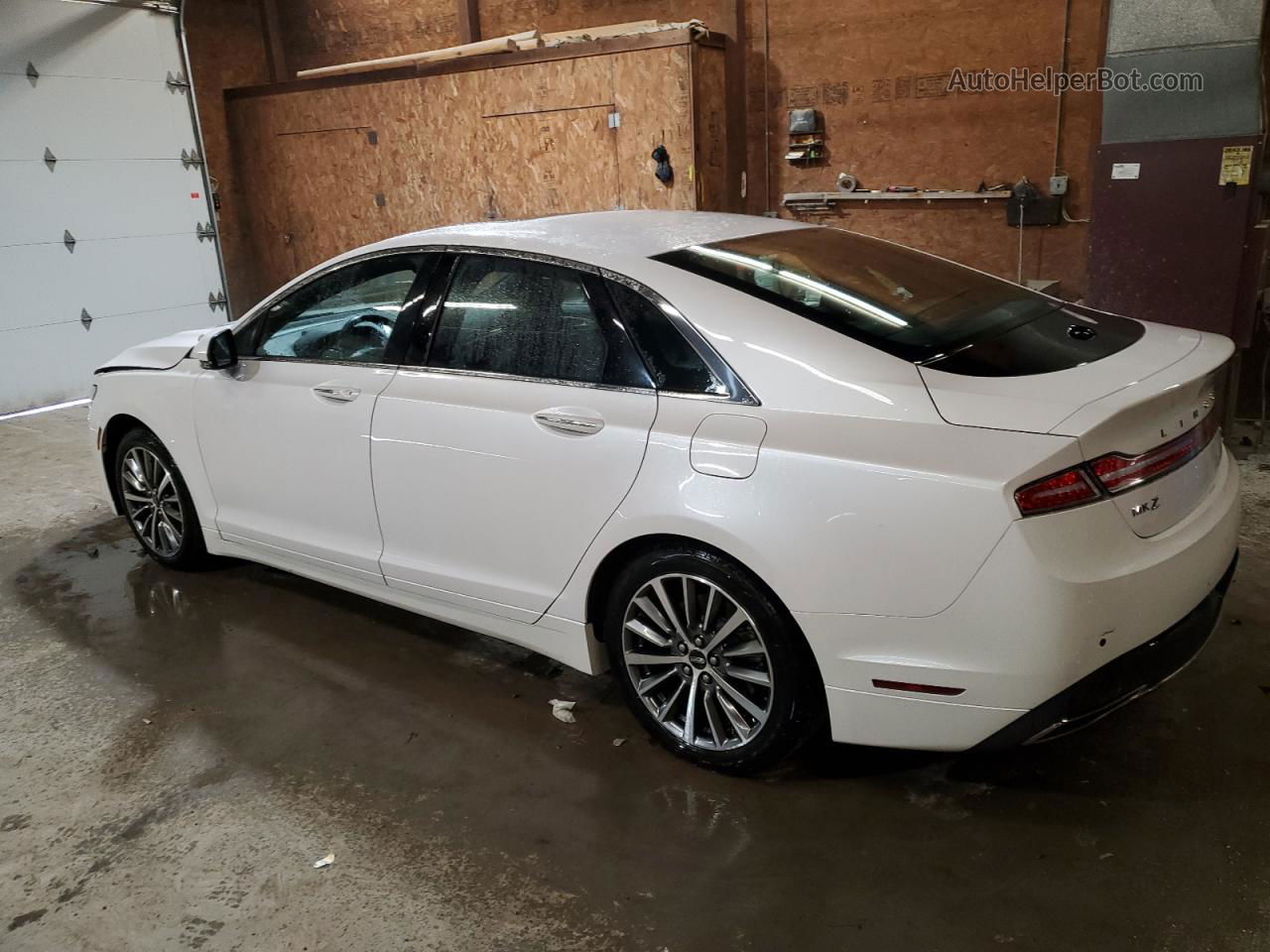 2017 Lincoln Mkz Select White vin: 3LN6L5D94HR665997