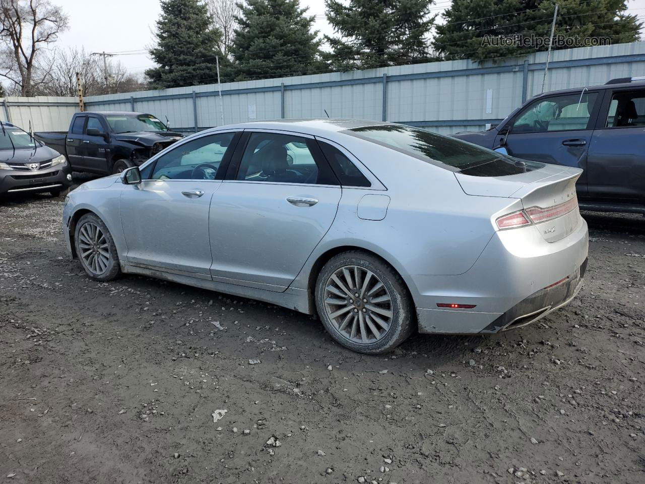 2017 Lincoln Mkz Select Серебряный vin: 3LN6L5D95HR602083