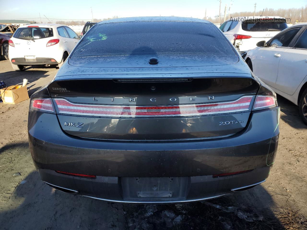 2017 Lincoln Mkz Select Gray vin: 3LN6L5D95HR627047