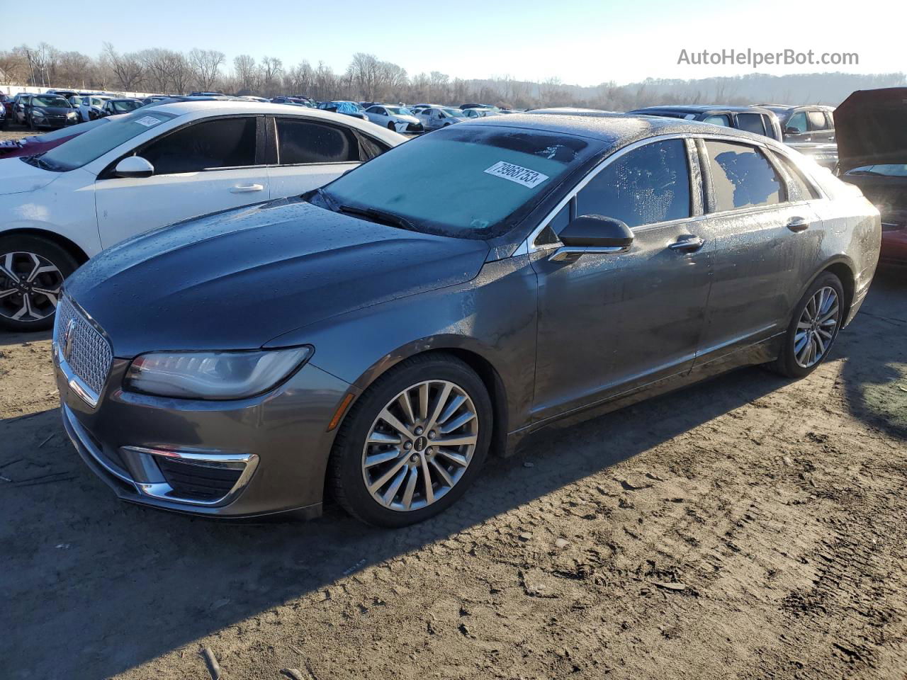 2017 Lincoln Mkz Select Gray vin: 3LN6L5D95HR627047