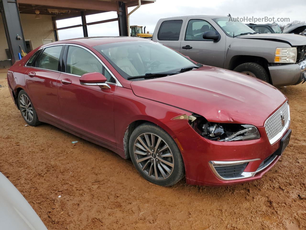 2017 Lincoln Mkz Select Red vin: 3LN6L5D96HR602125