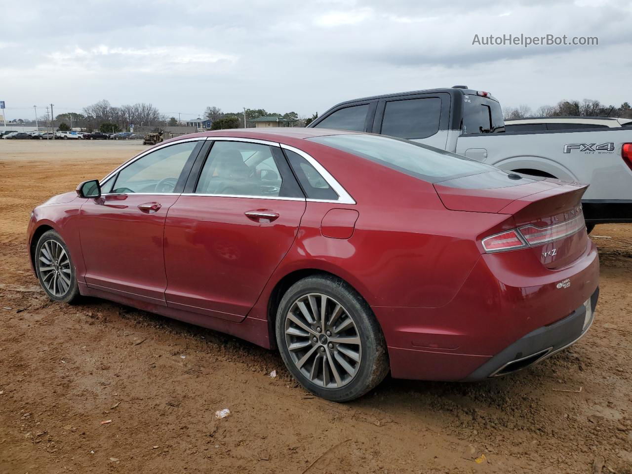 2017 Lincoln Mkz Select Red vin: 3LN6L5D96HR602125