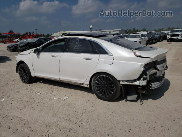 2017 Lincoln Mkz Select White vin: 3LN6L5D96HR607504