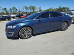 2017 Lincoln Mkz Select Blue vin: 3LN6L5D96HR632922