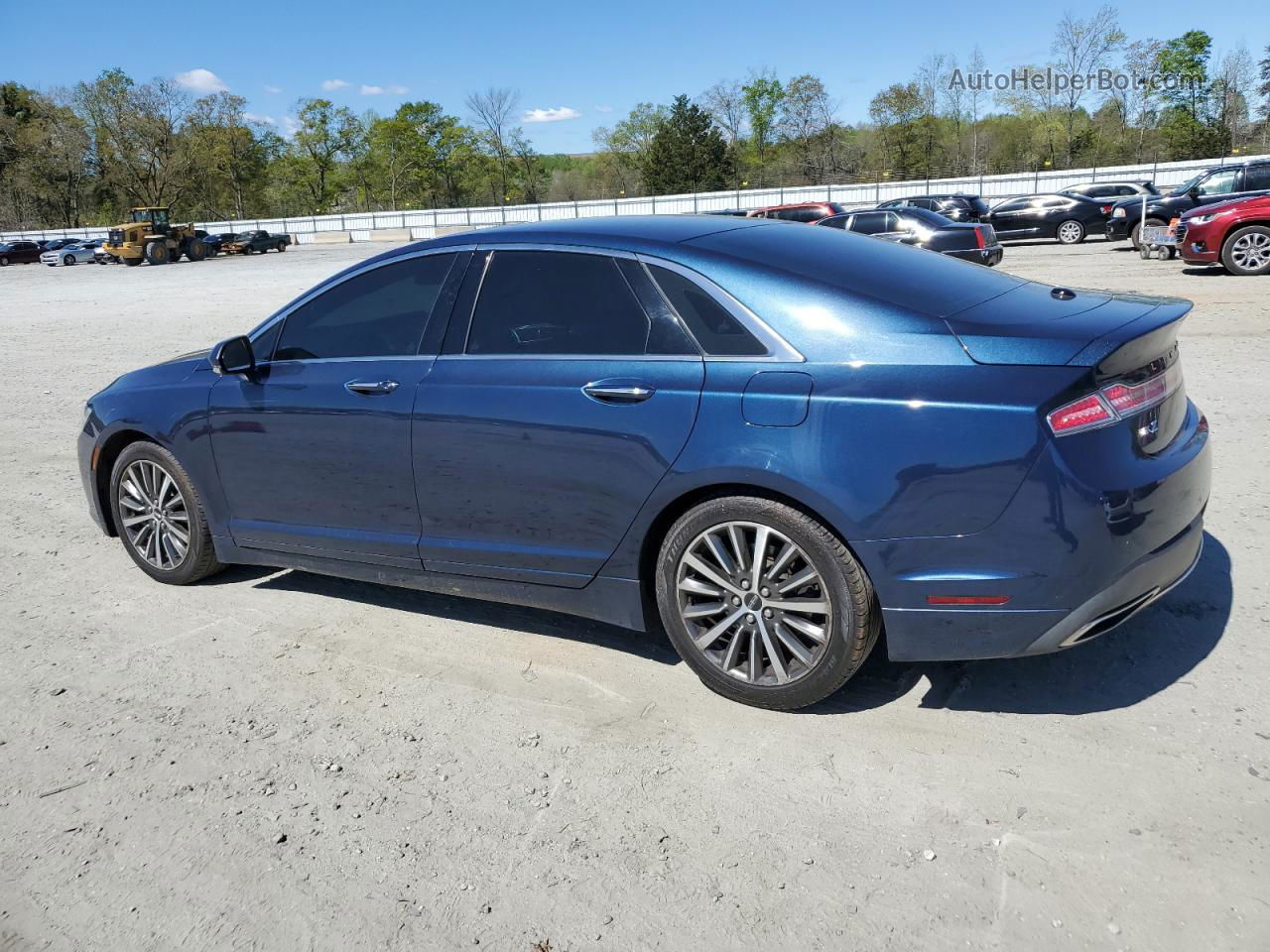 2017 Lincoln Mkz Select Blue vin: 3LN6L5D96HR632922