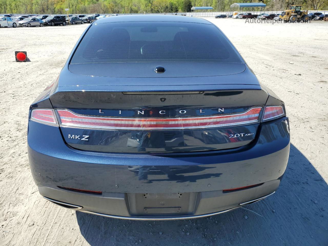 2017 Lincoln Mkz Select Blue vin: 3LN6L5D96HR632922