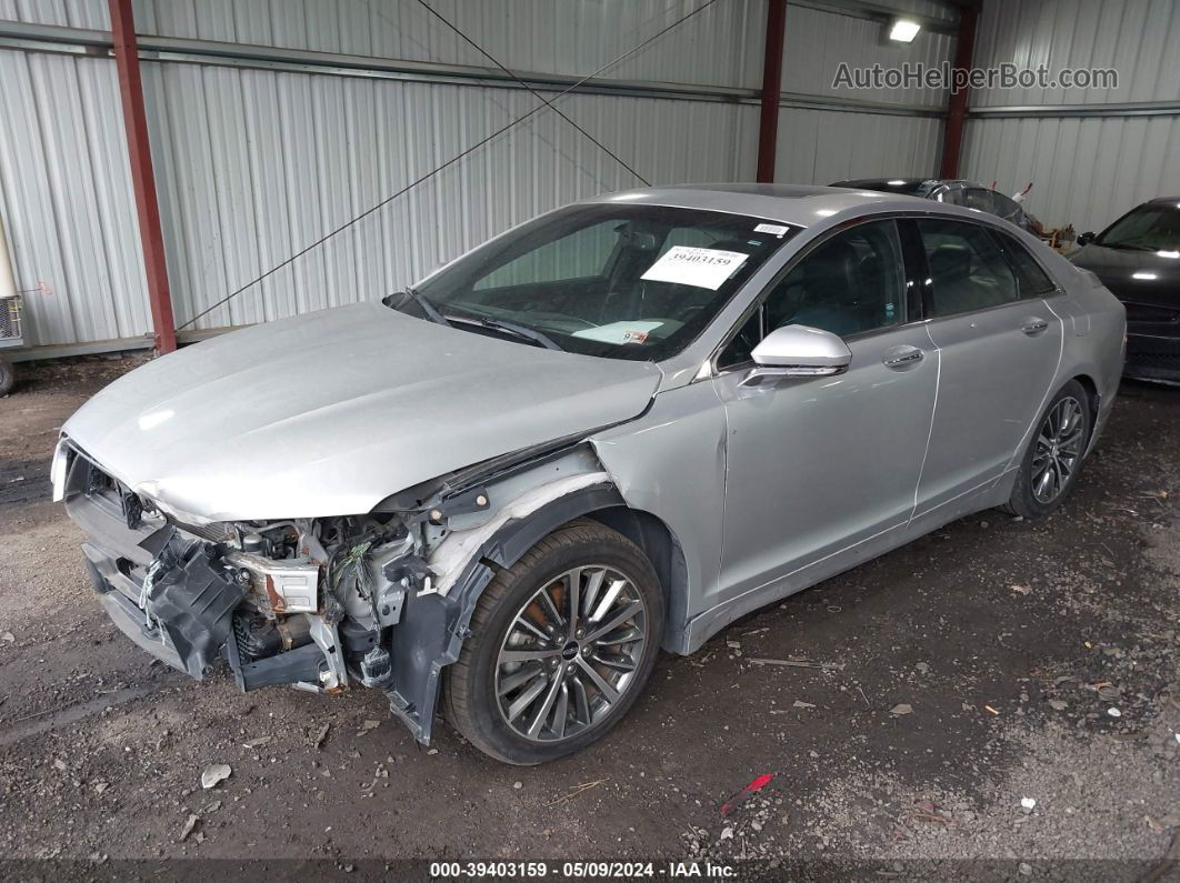 2017 Lincoln Mkz Select Silver vin: 3LN6L5D96HR640728