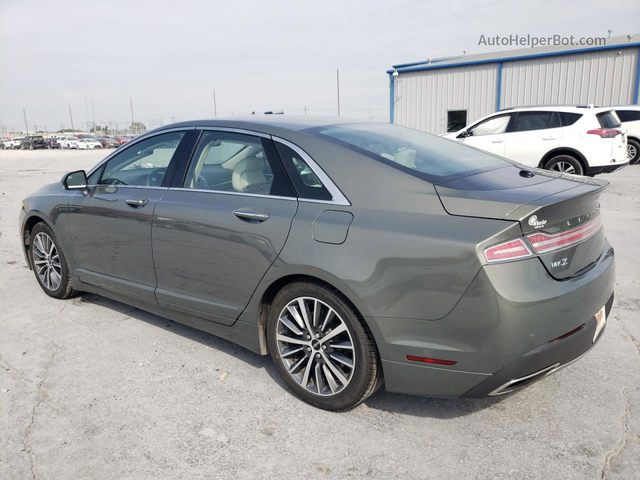 2017 Lincoln Mkz Select Серый vin: 3LN6L5D97HR654248