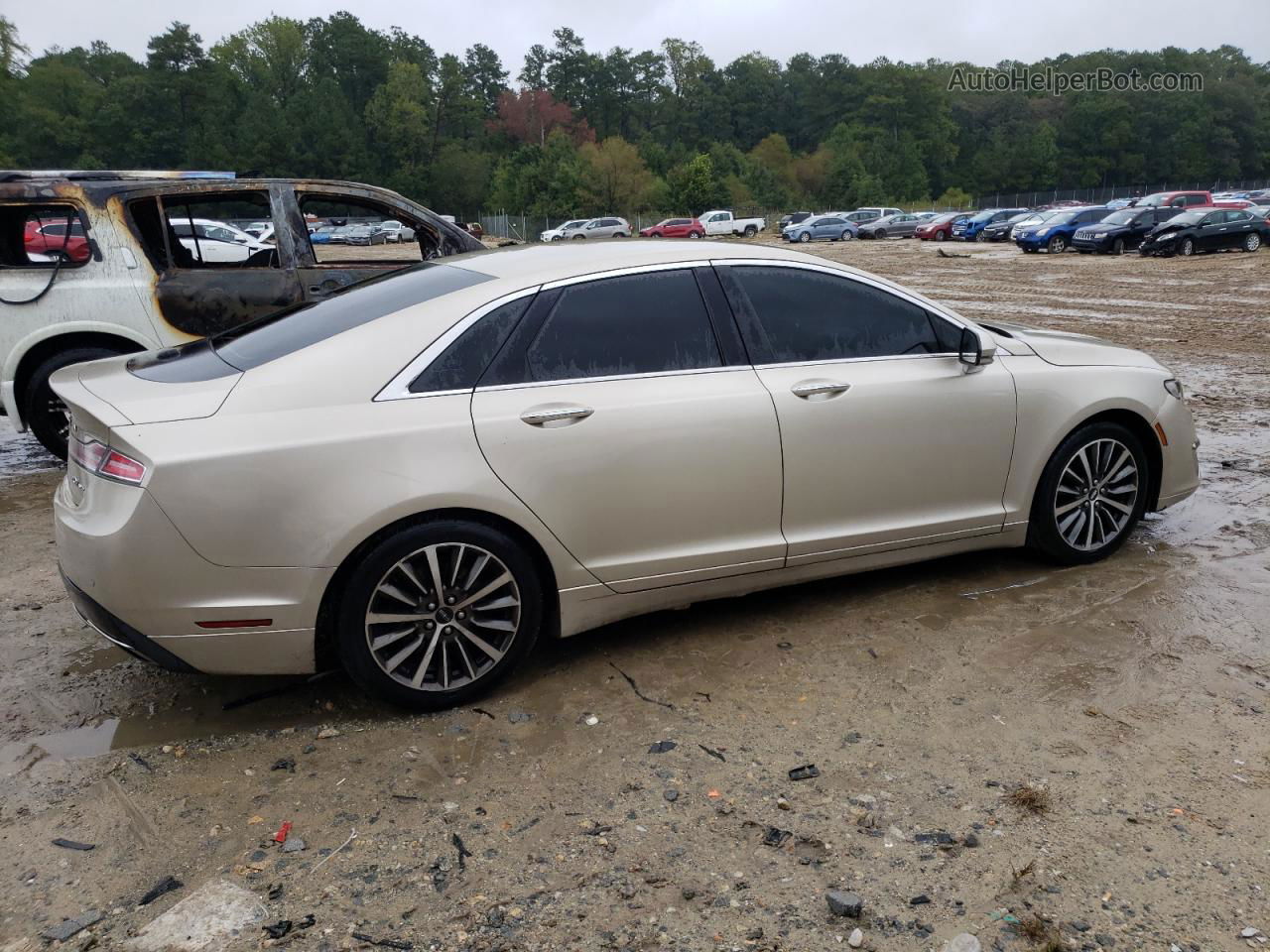 2017 Lincoln Mkz Select Cream vin: 3LN6L5D98HR632873