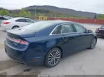 2017 Lincoln Mkz Select Dark Blue vin: 3LN6L5D98HR634767