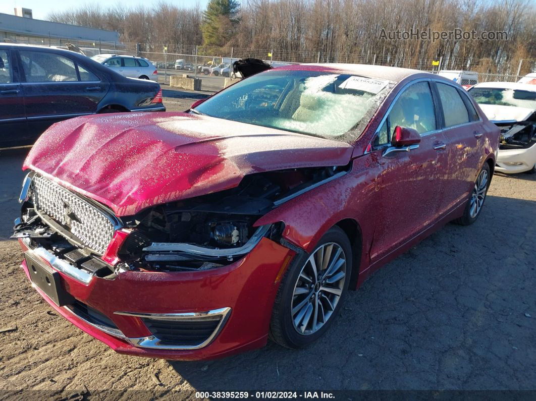 2017 Lincoln Mkz Select Red vin: 3LN6L5D98HR664187