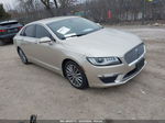 2017 Lincoln Mkz Select Beige vin: 3LN6L5D9XHR624886