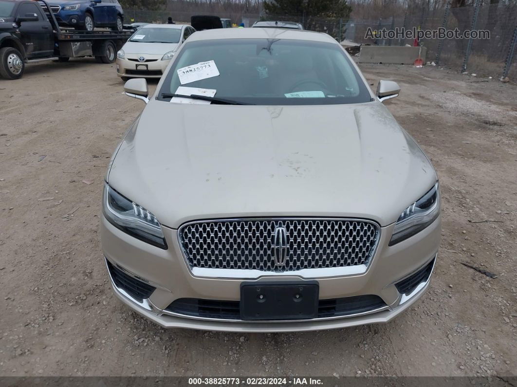 2017 Lincoln Mkz Select Beige vin: 3LN6L5D9XHR624886