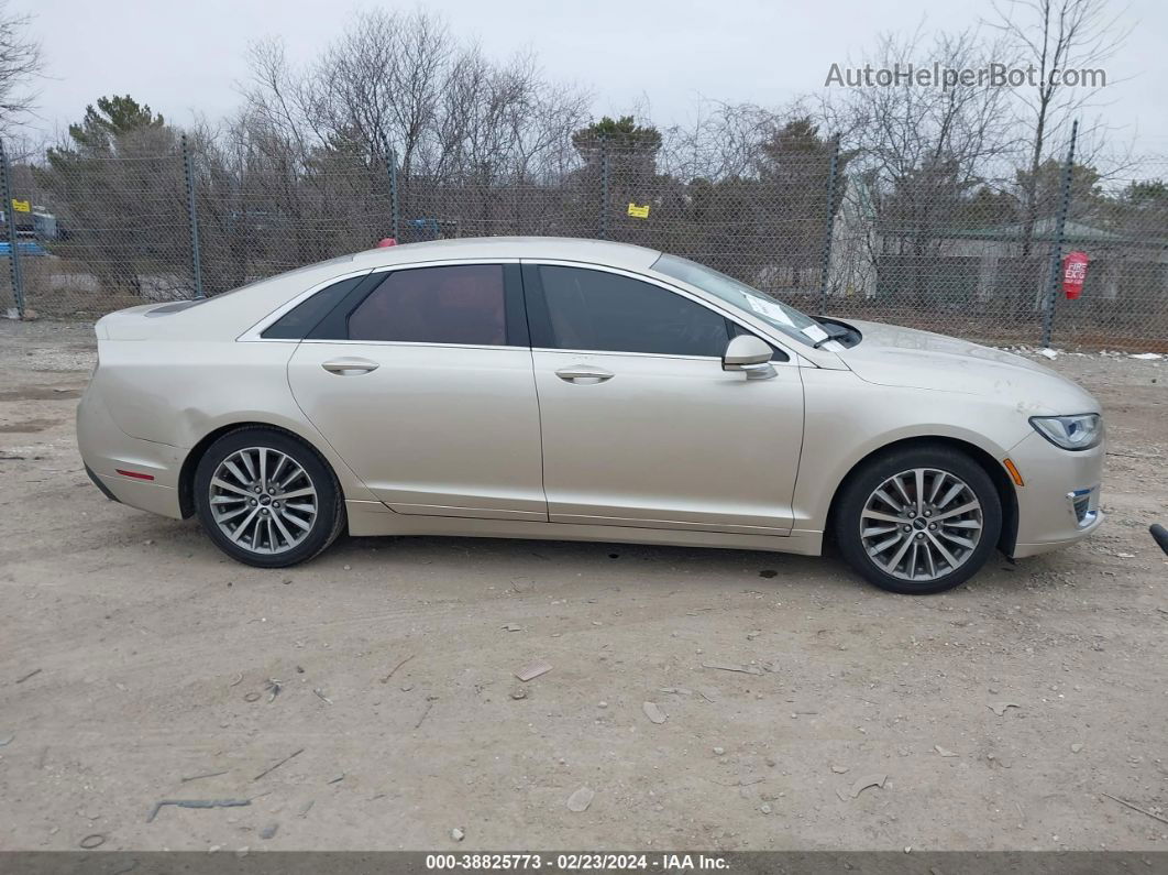 2017 Lincoln Mkz Select Beige vin: 3LN6L5D9XHR624886