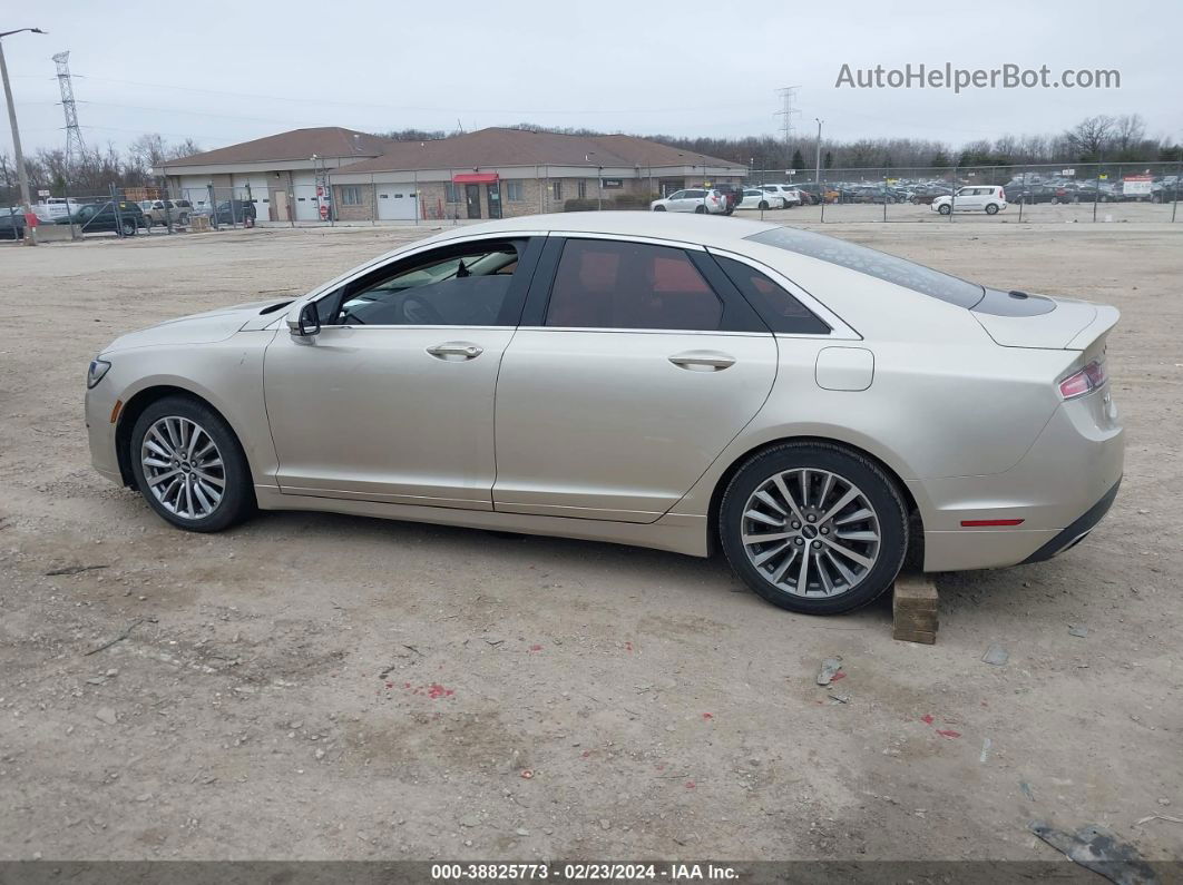 2017 Lincoln Mkz Select Beige vin: 3LN6L5D9XHR624886