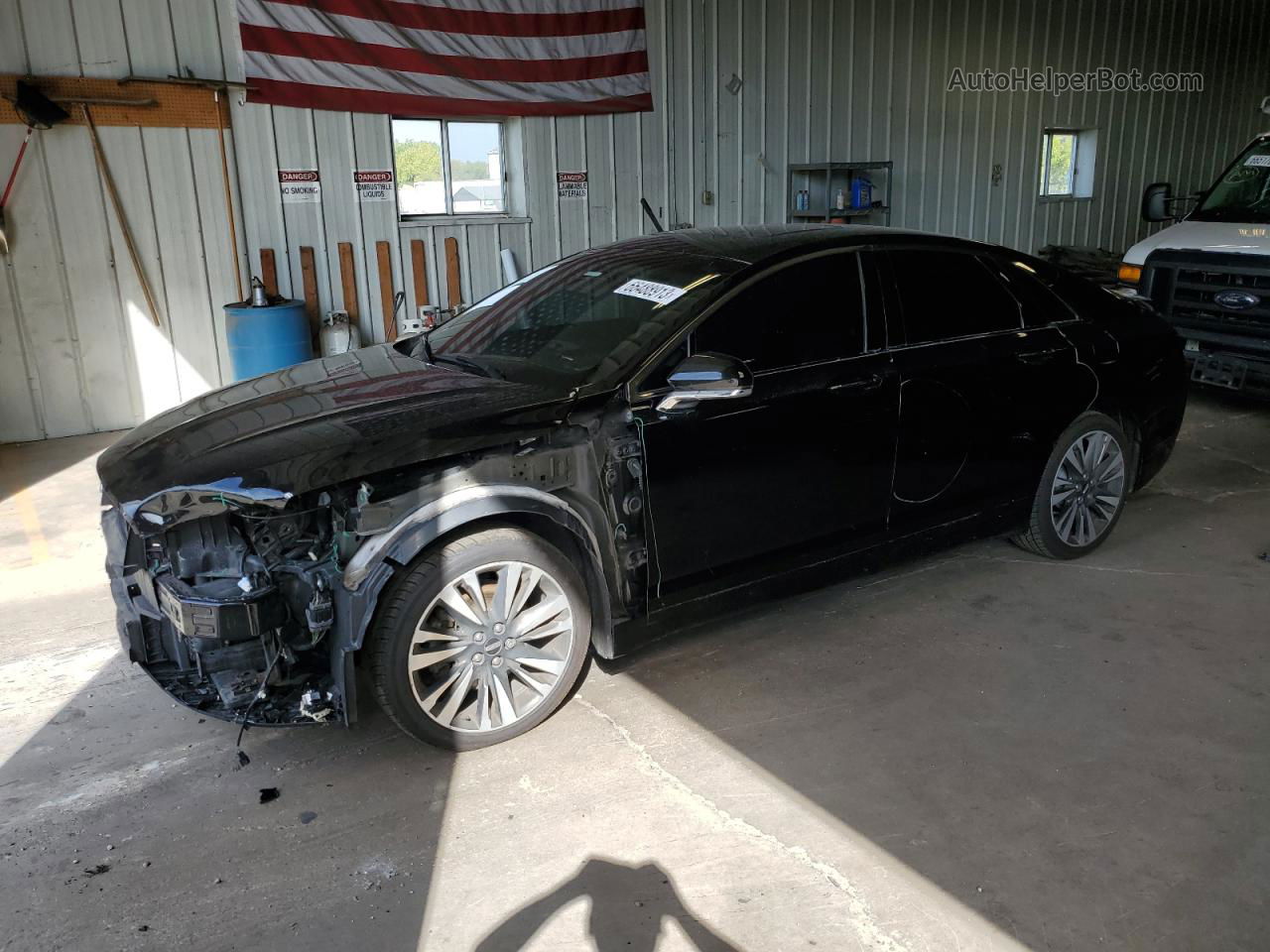 2017 Lincoln Mkz Select Black vin: 3LN6L5D9XHR659654