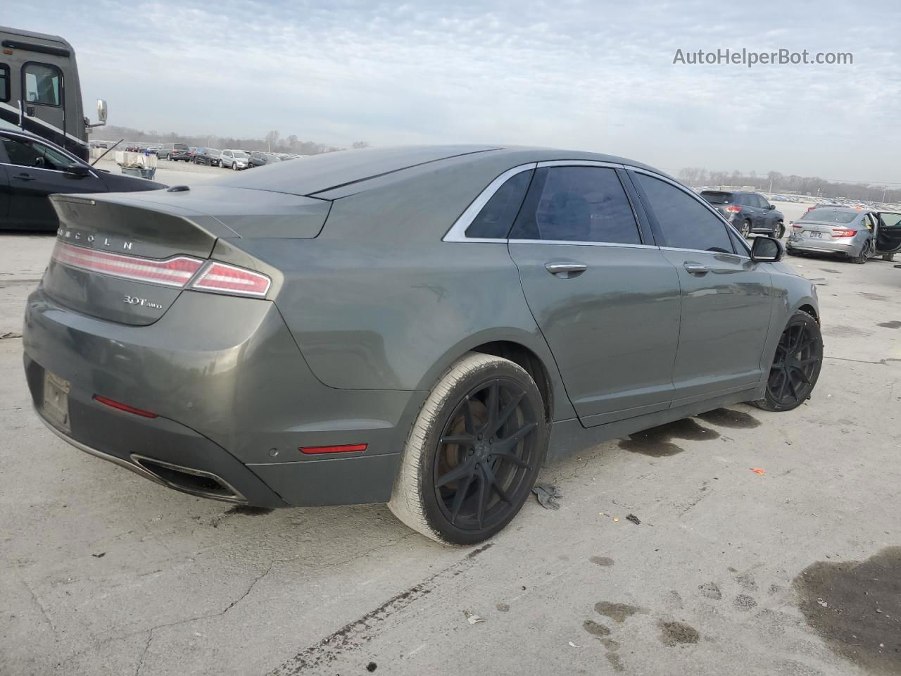 2017 Lincoln Mkz Select Gray vin: 3LN6L5DC9HR605659